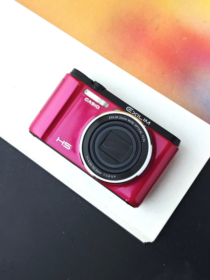 *READ* Used Casio EXILIM EX-ZR1300 pink Digital Camera [No charger]
