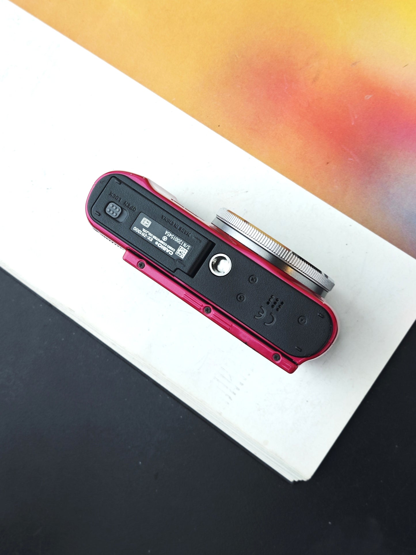 *READ* Used Casio EXILIM EX-ZR1300 pink Digital Camera [No charger]