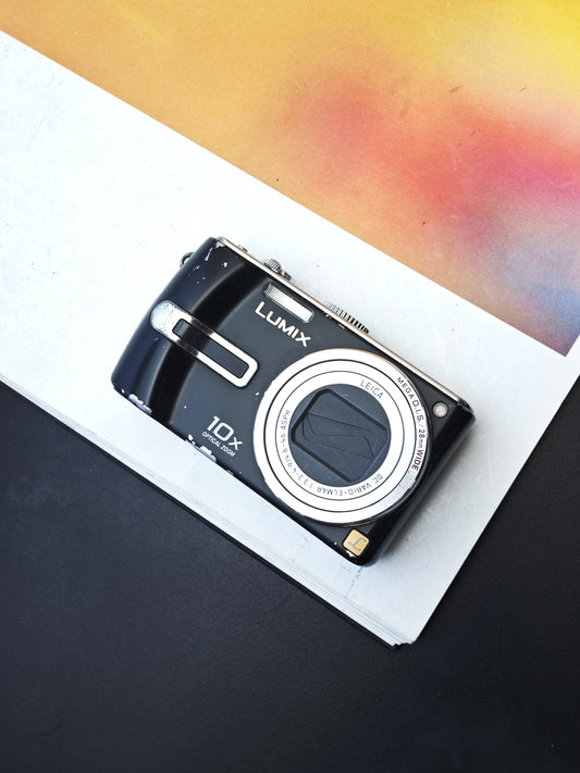 Used Panasonic Lumix DMC-TZ3 black Digital Camera