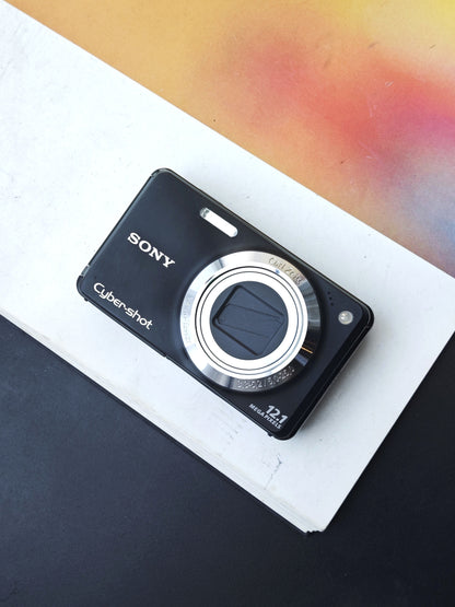 Used Sony Cyber-shot DSC-W270 black Digital Camera [JPN only, No charger]