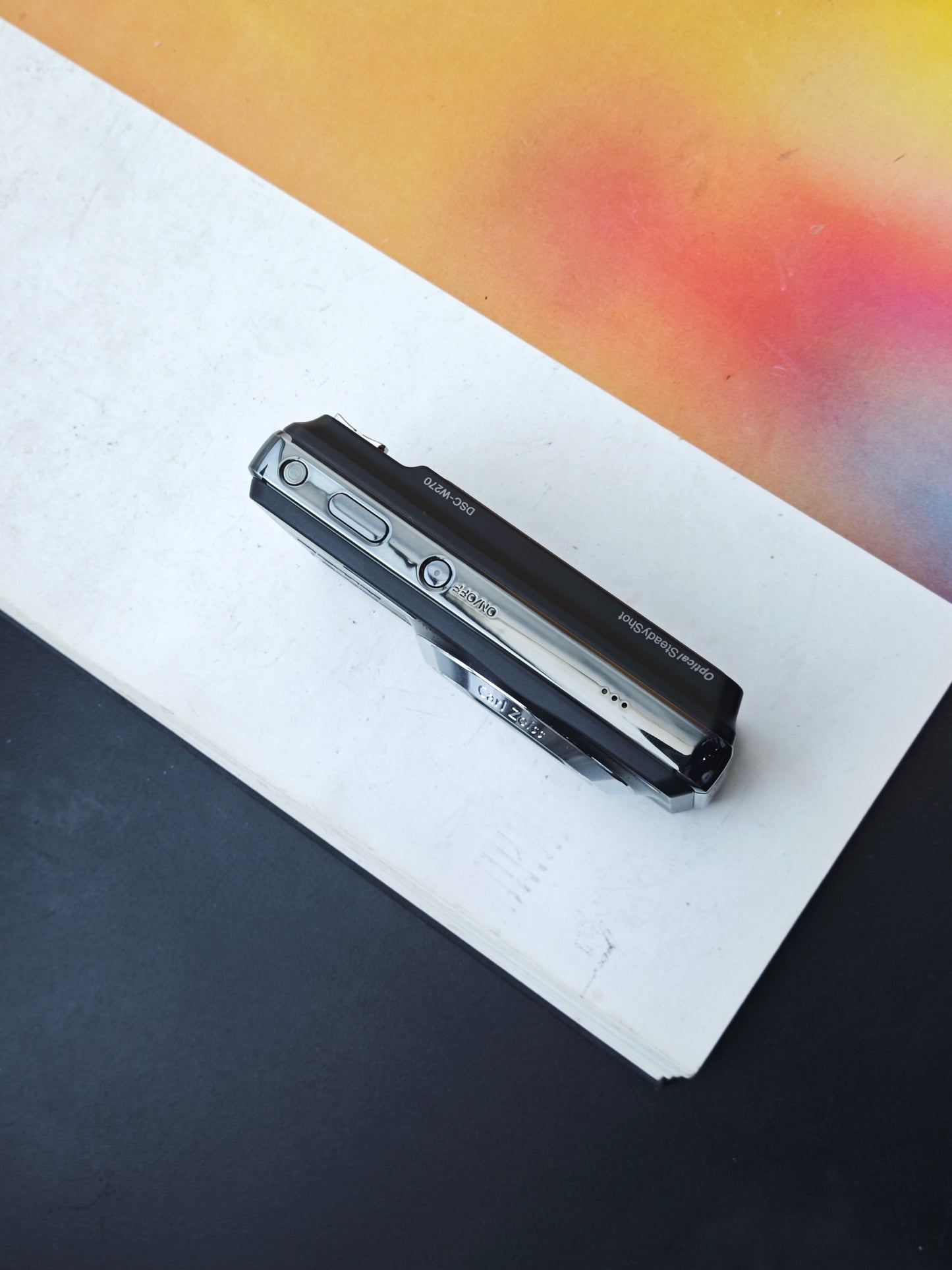 Used Sony Cyber-shot DSC-W270 black Digital Camera [JPN only, No charger]