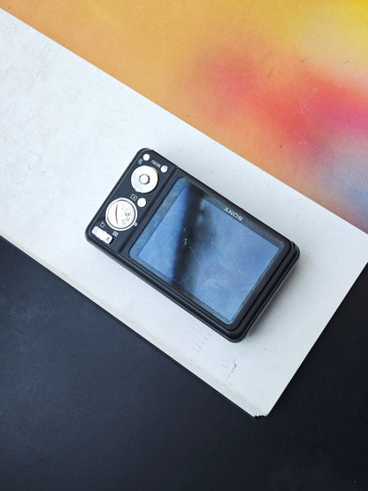 Used Sony Cyber-shot DSC-W270 black Digital Camera [JPN only, No charger]