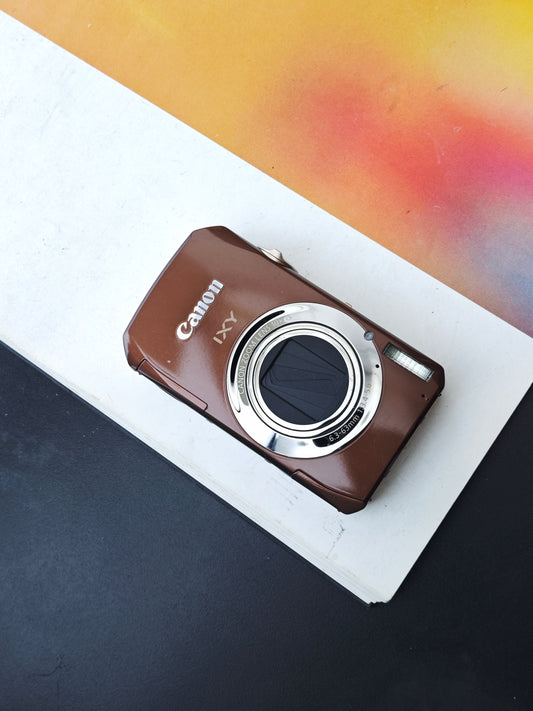 Used Canon IXY 50S brown Digital Camera [No charger]