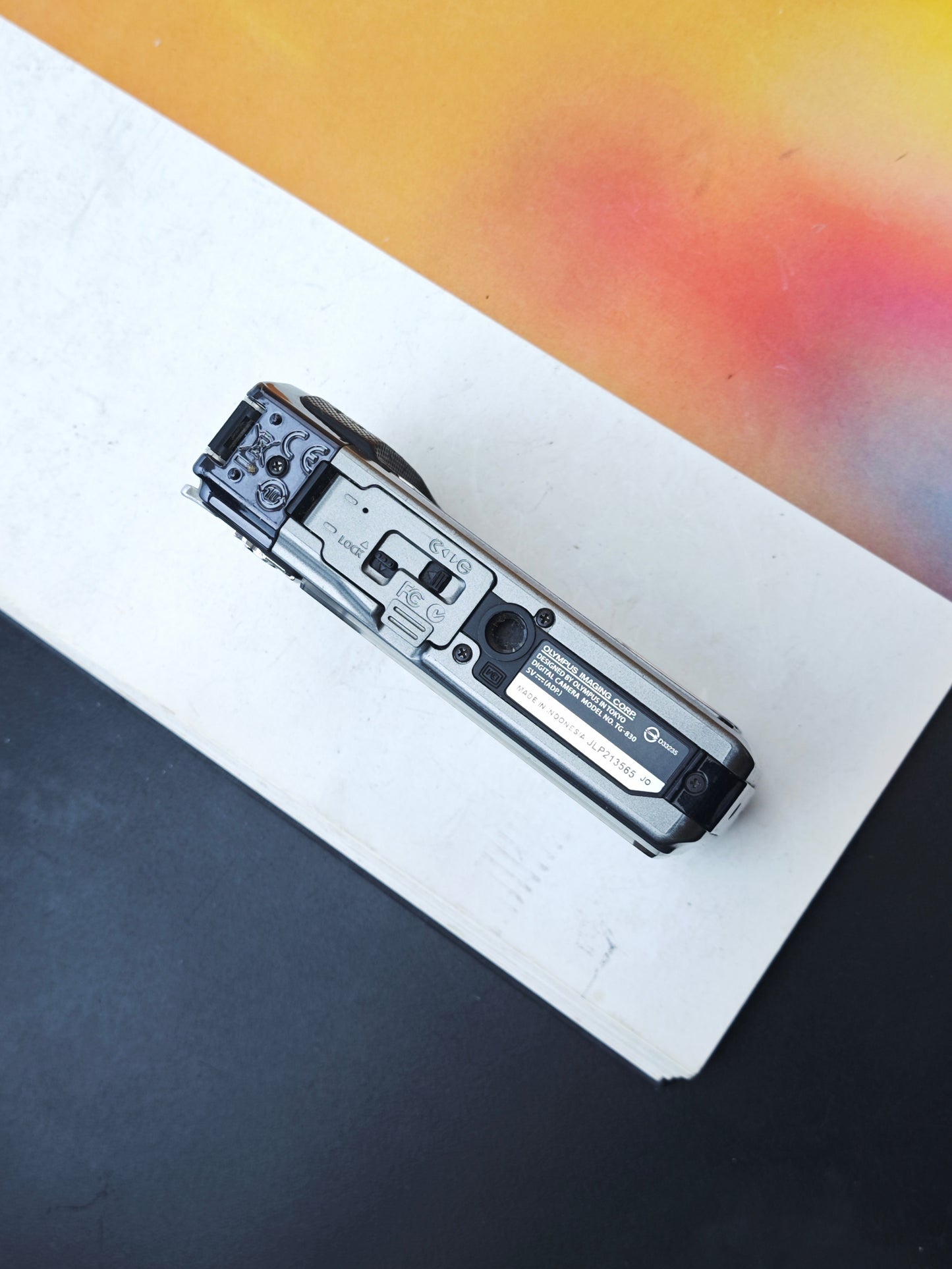 Used Olympus Stylus Tough TG-830 Digital Camera [No charger]