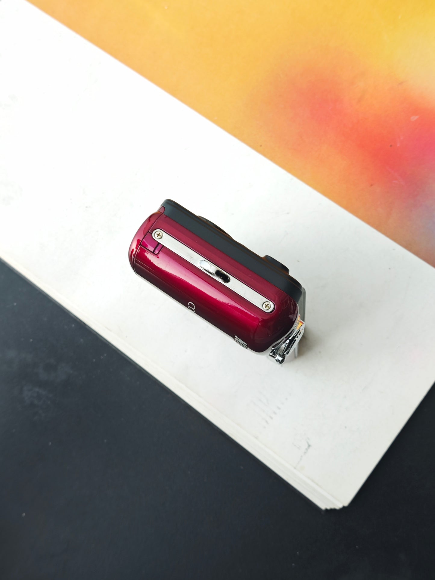 Used Nikon Coolpix L32 red Digital Camera [with box]