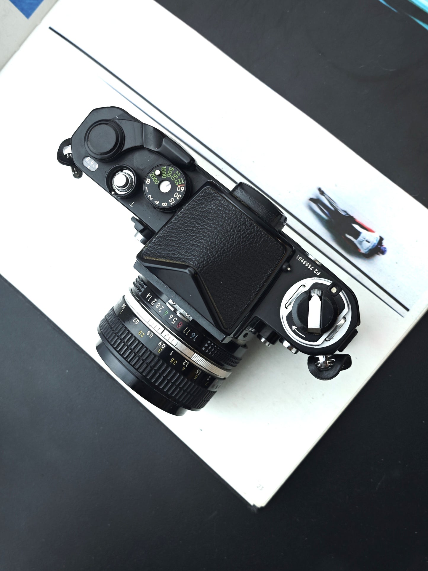 Nikon F2 black with Nikkor 50mm F1.4 non-Ai