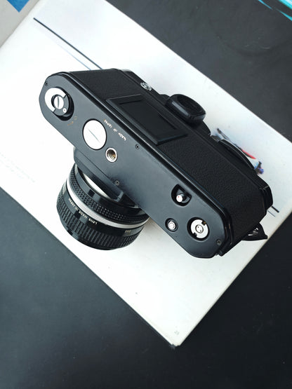 Nikon F2 black with Nikkor 50mm F1.4 non-Ai