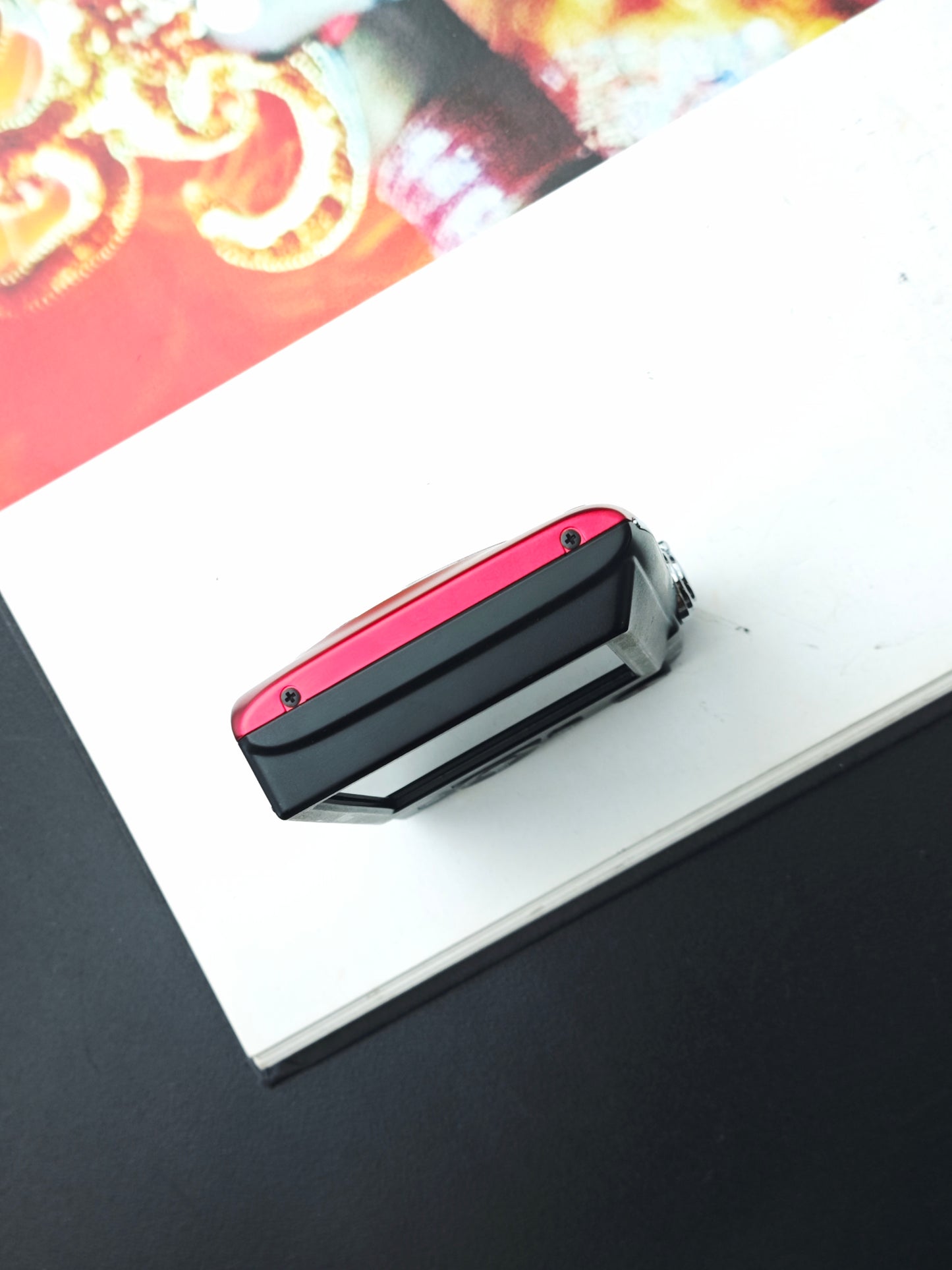 Used Nikon Coolpix S2900 red Digital Camera [No charger]