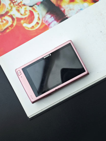 Used Canon IXY 420F pink Digital Camera
