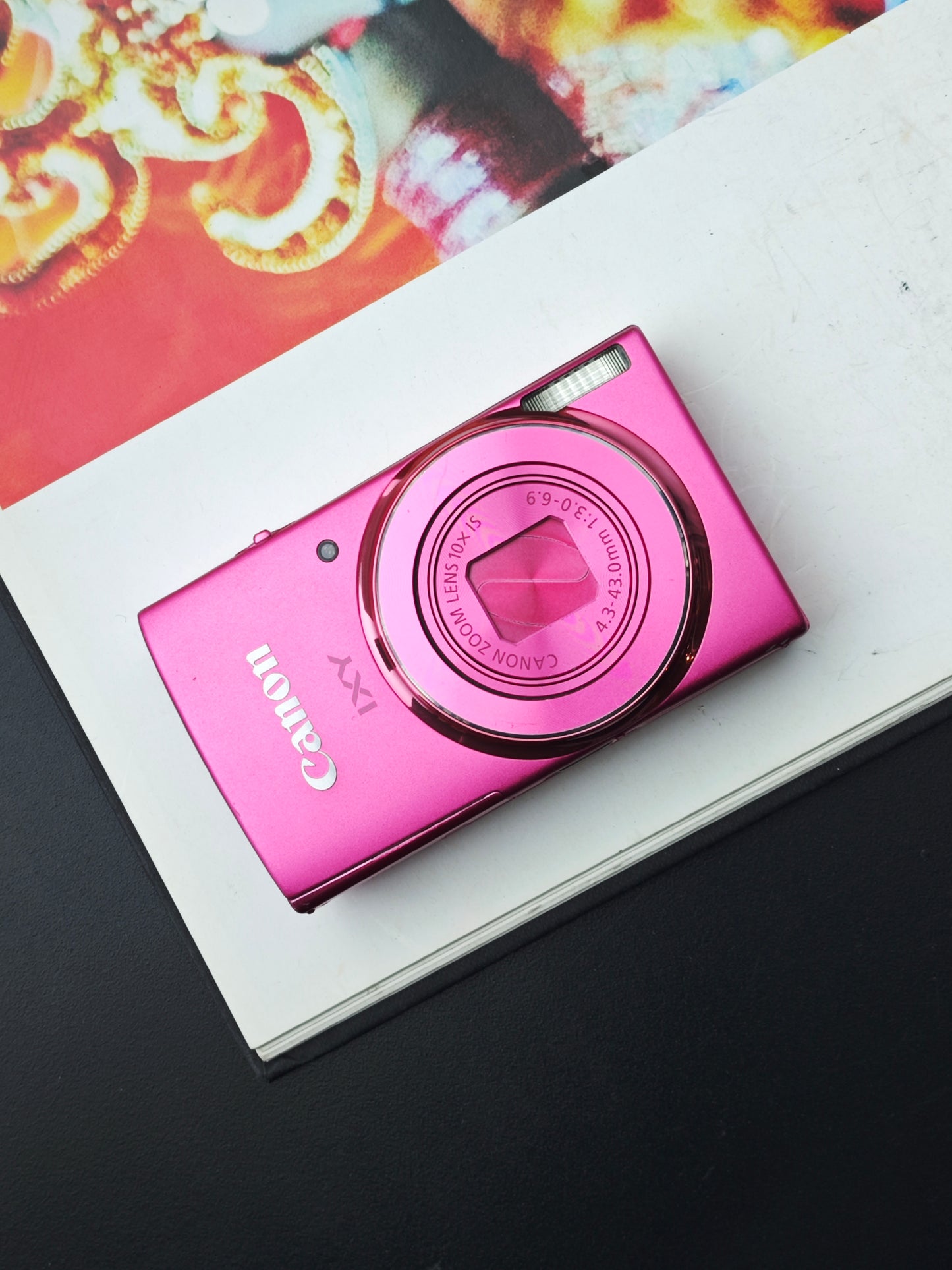 Used Canon IXY 140 pink Digital Camera