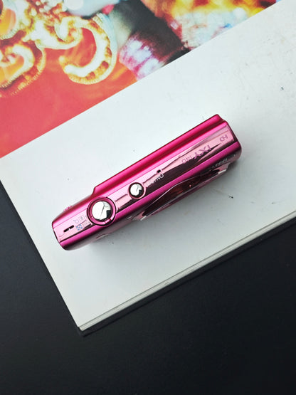 Used Canon IXY 140 pink Digital Camera