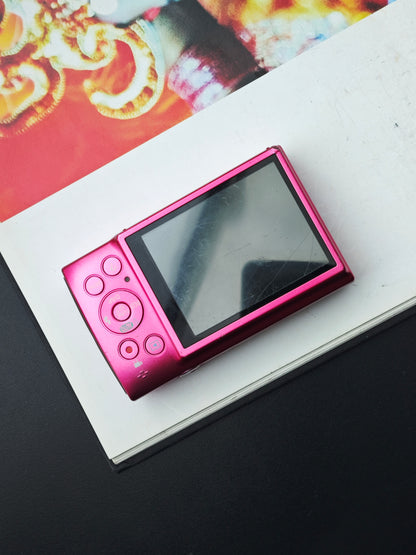 Used Canon IXY 140 pink Digital Camera