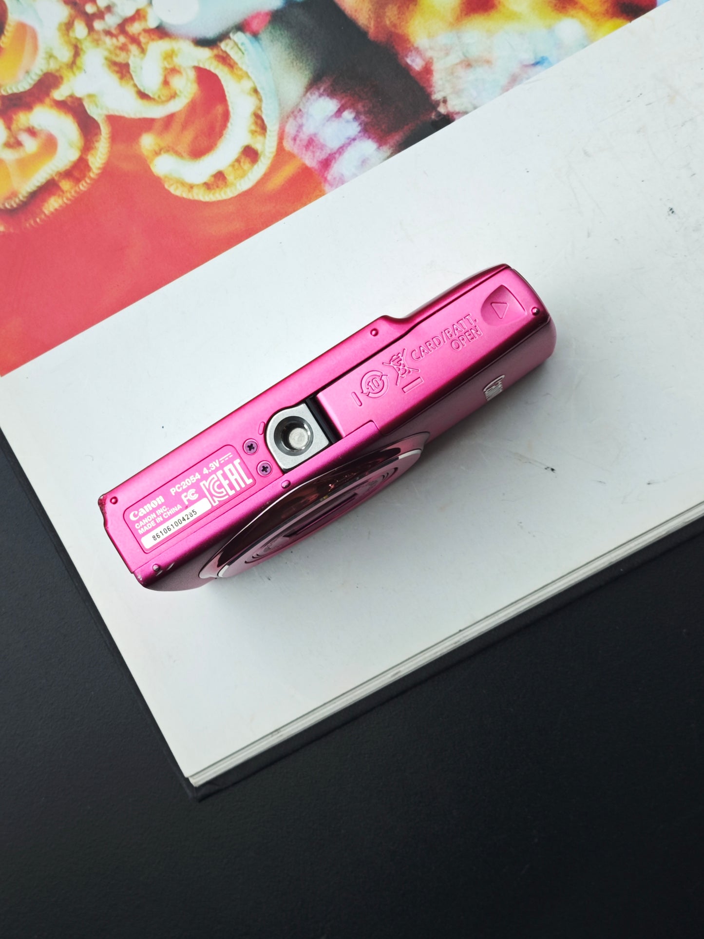 Used Canon IXY 140 pink Digital Camera