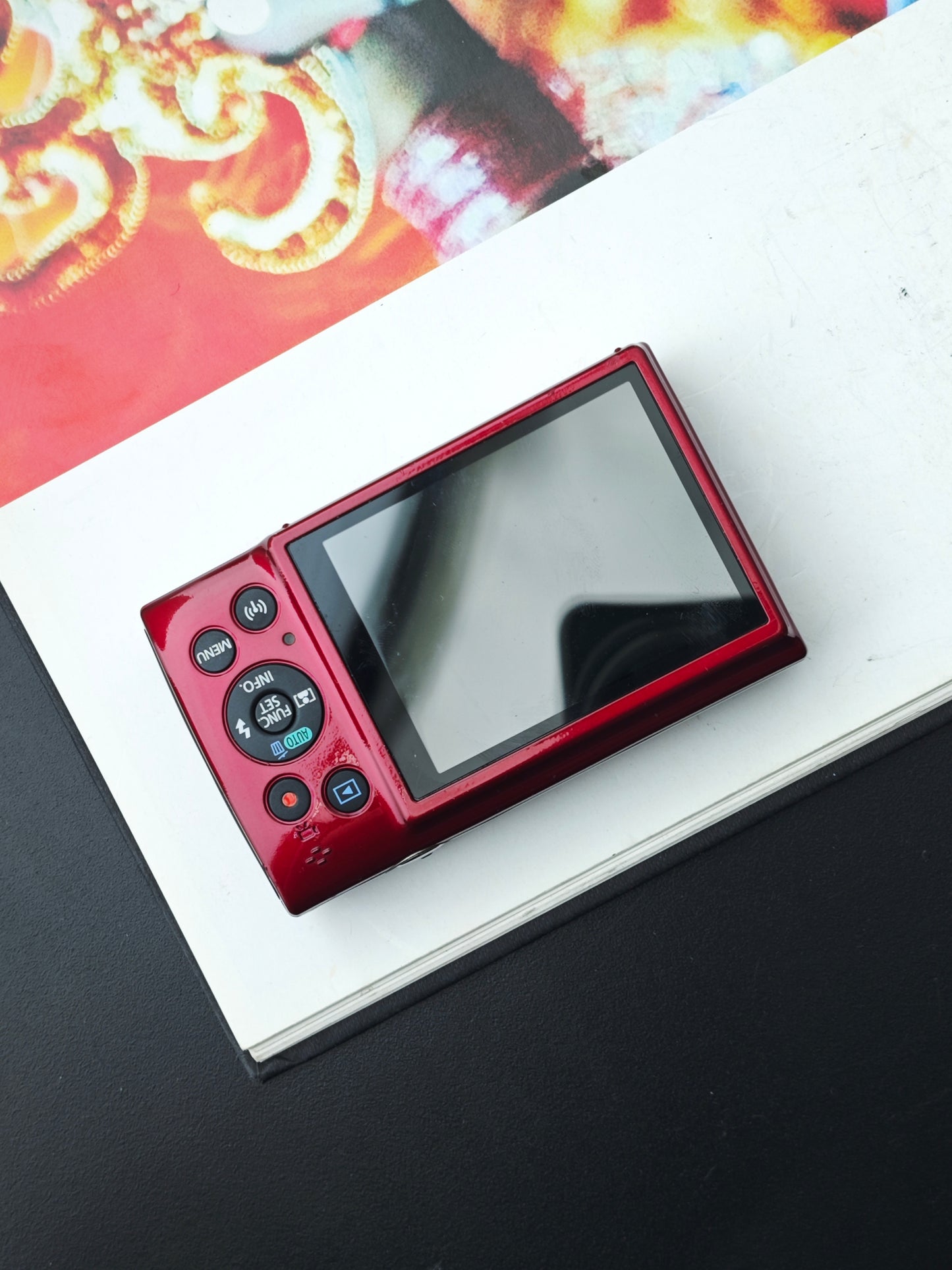 Used Canon IXY 190 red Digital Camera [with box]