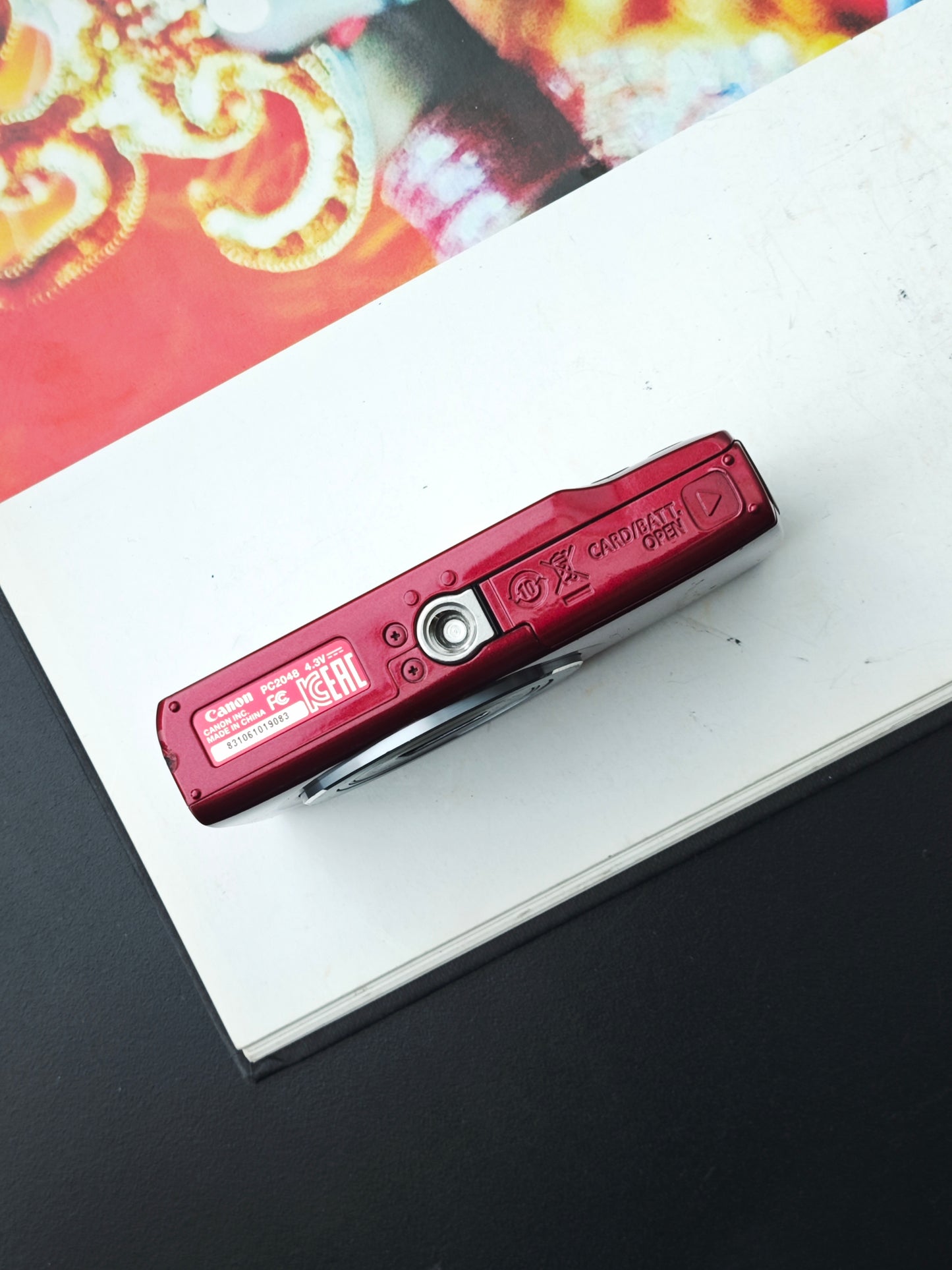 Used Canon IXY 120 red Digital Camera