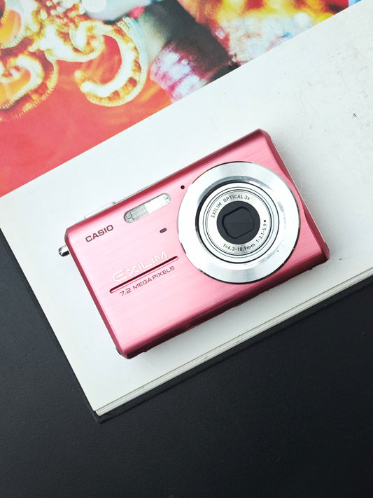 Used Casio EXILIM EX-Z75 pink Digital Camera