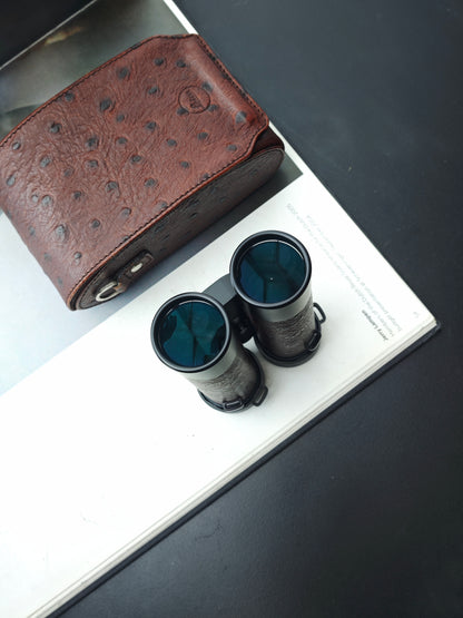 Used Leica Ultravid 10x25 Binoculars Edition StrauBenleder 40299 [with box]