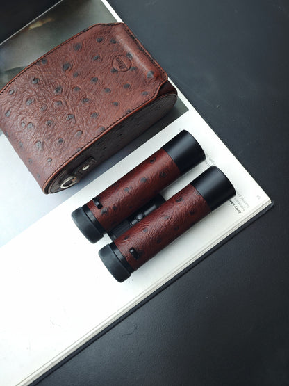 Used Leica Ultravid 10x25 Binoculars Edition StrauBenleder 40299 [with box]