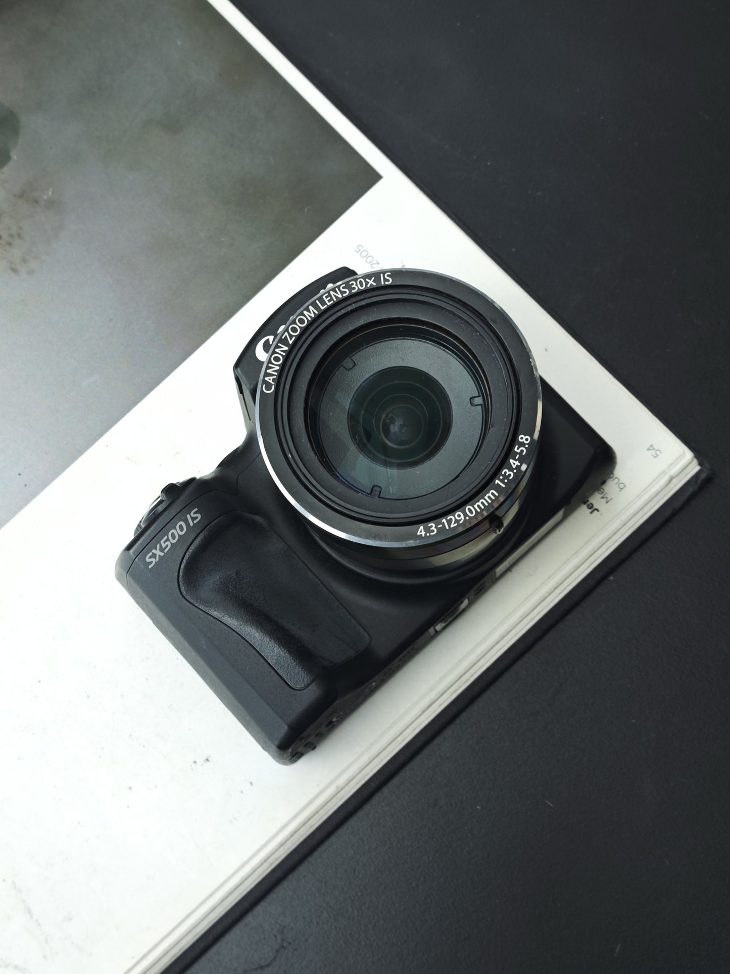 Used Canon PowerShot SX500 IS Digital Camera [No charger]