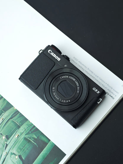 Used Canon PowerShot G9X Mark II black Digital Camera #871053000255
