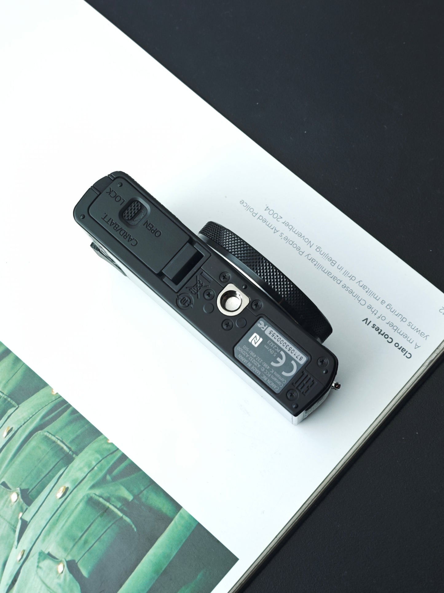 Used Canon PowerShot G9X Mark II black Digital Camera #871053000255