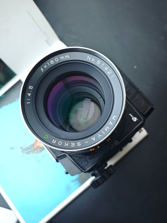 Mamiya RB67 Professional S with Mamiya-Sekor C 180mm F4.5