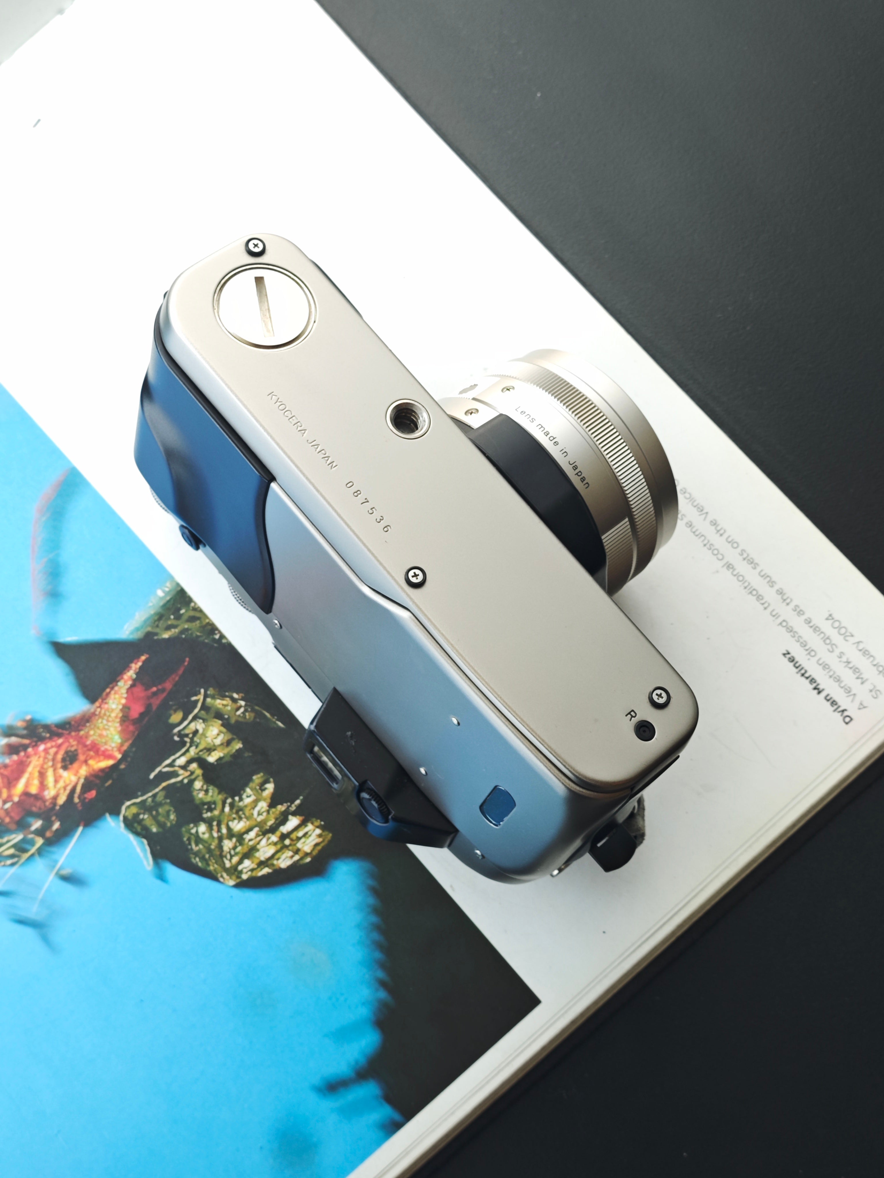 Contax G1 green label with Planar 45mm F2 T* and Sonnar 90mm F2.8