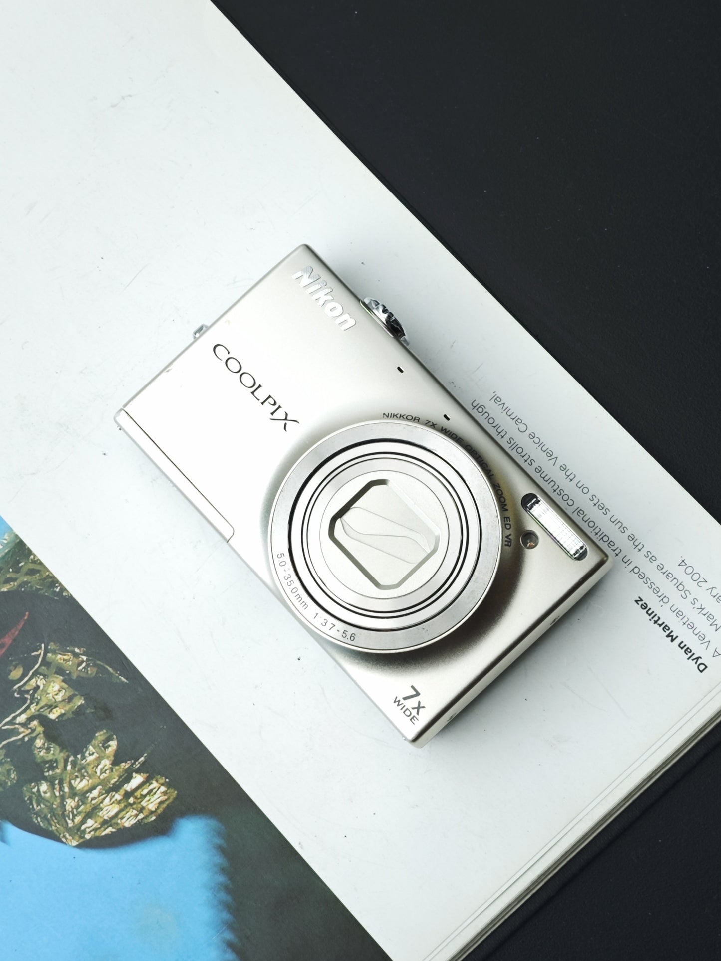 Used Nikon Coolpix S6100 Digital Camera [No charger]