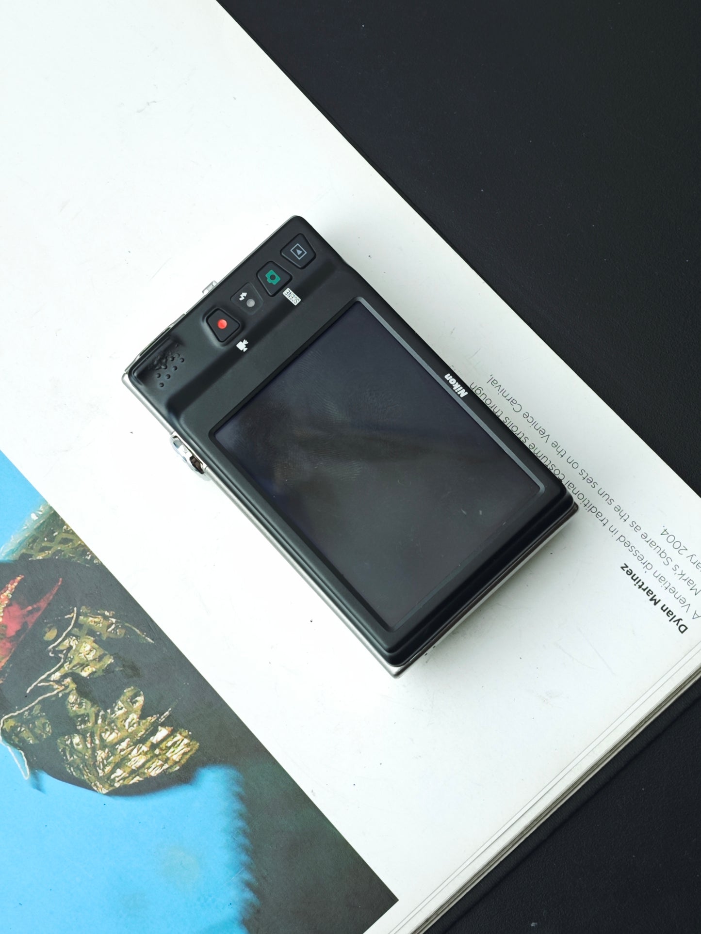 Used Nikon Coolpix S6100 Digital Camera [No charger]