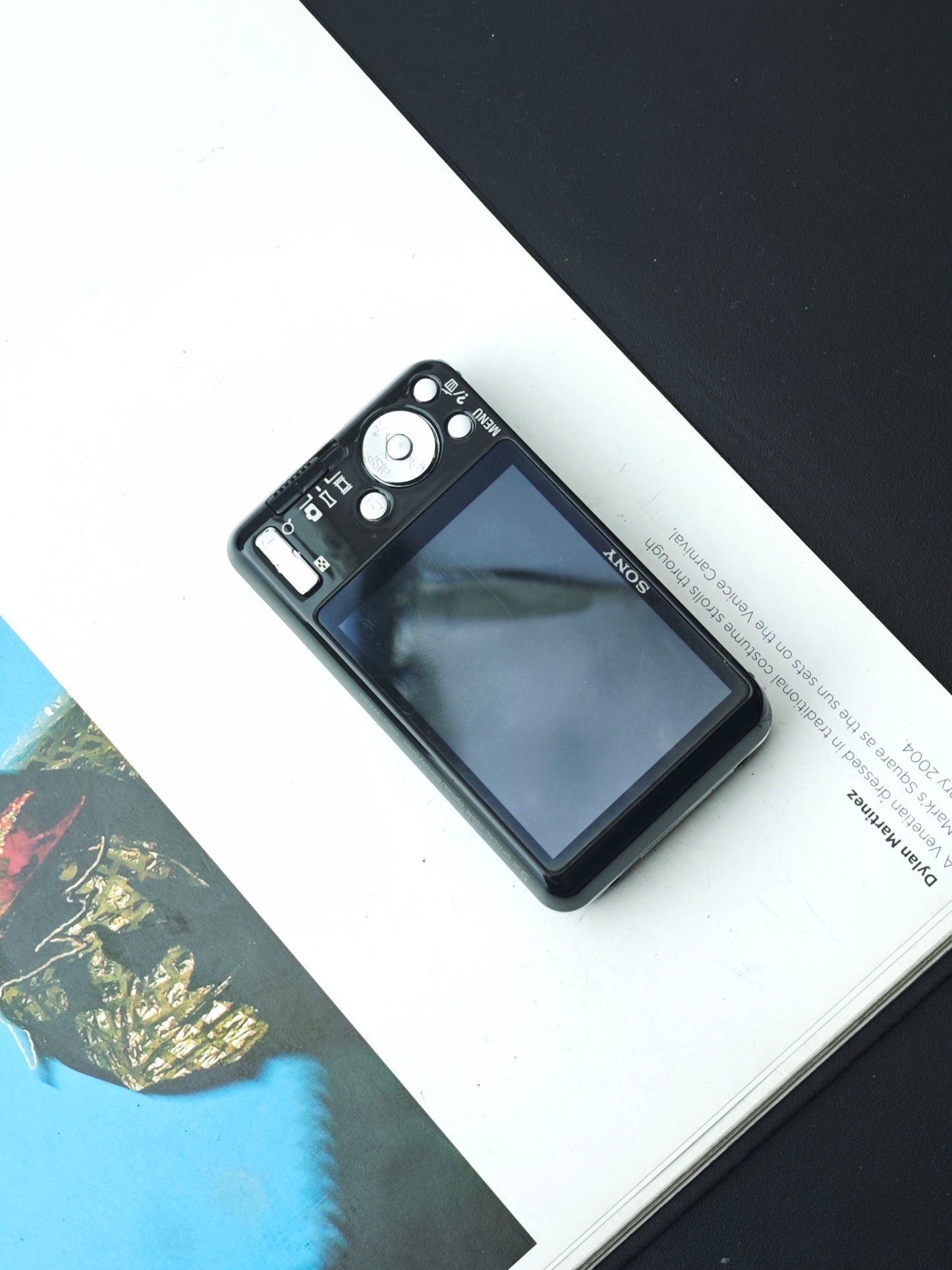 Used Sony Cyber Shot DSC-W630 black Digital Camera [JPN only No charger]