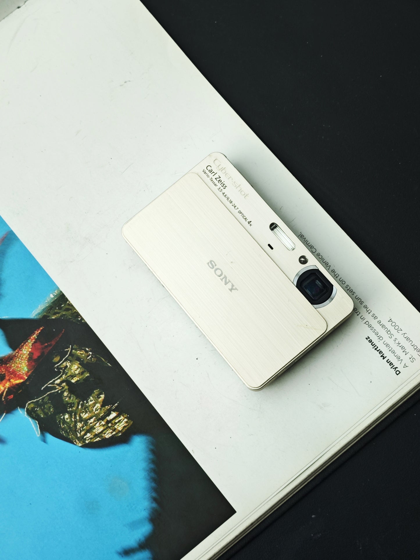 Used Sony Cyber-Shot DSC-T700 gold Digital Camera [JPN only, with box]