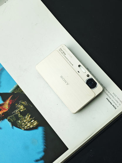 Used Sony Cyber-Shot DSC-T700 gold Digital Camera [JPN only, with box]