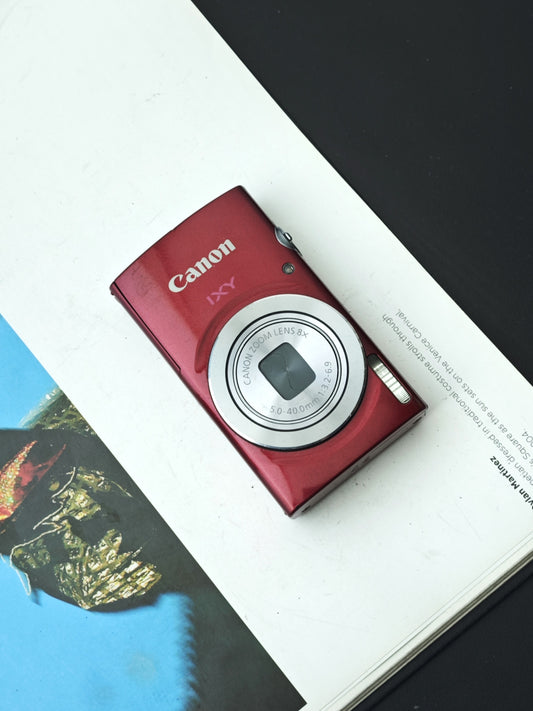 Used Canon IXY 120 red Digital Camera [with box]