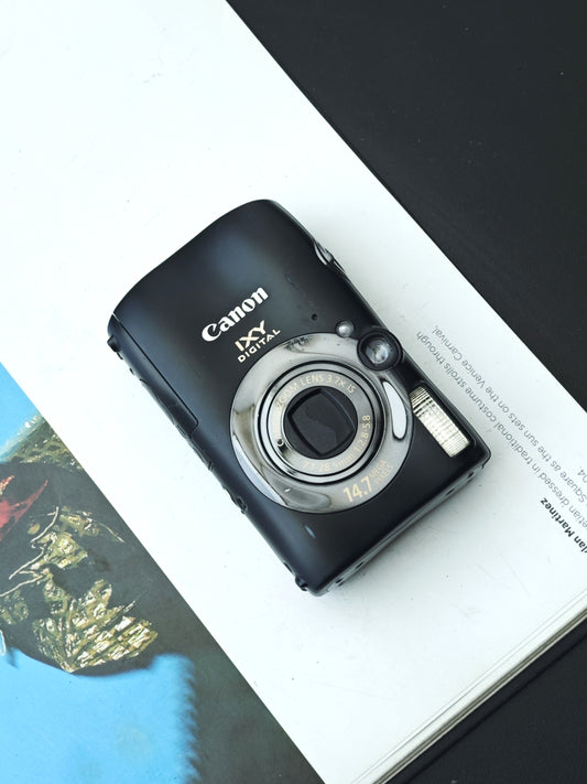 Used Canon IXY Digital 3000 IS black Digital Camera [with box]