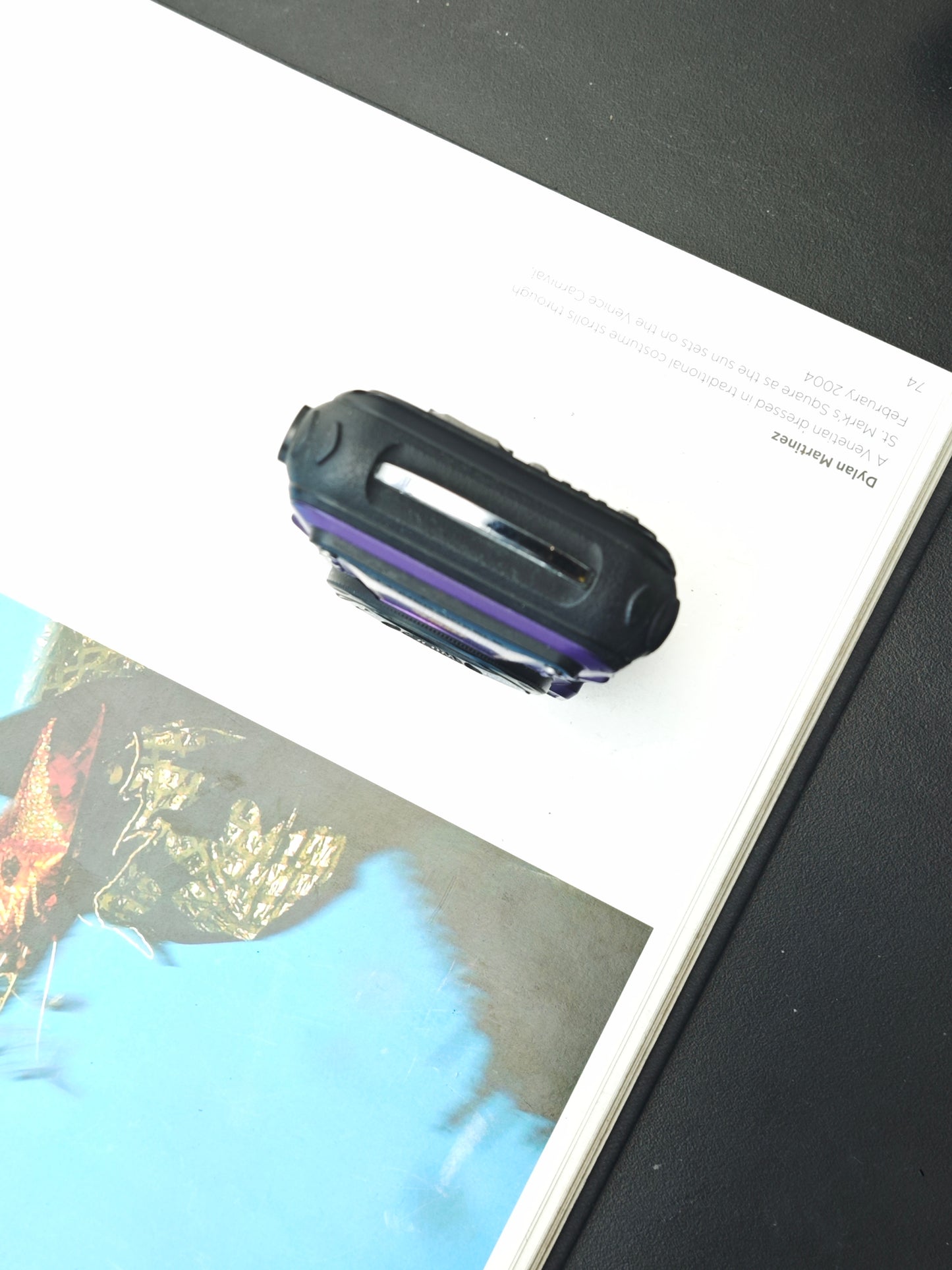 Used Pentax Optio WG-1 purple Digital Camera [No charger] #8211438