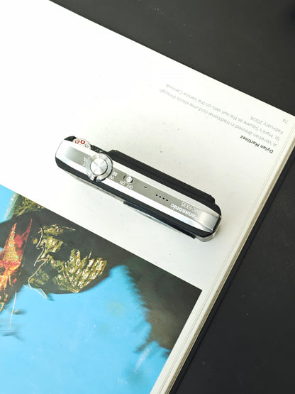 Used Panasonic Lumix DMC-FX35 black Digital Camera [JPN only, No charger]