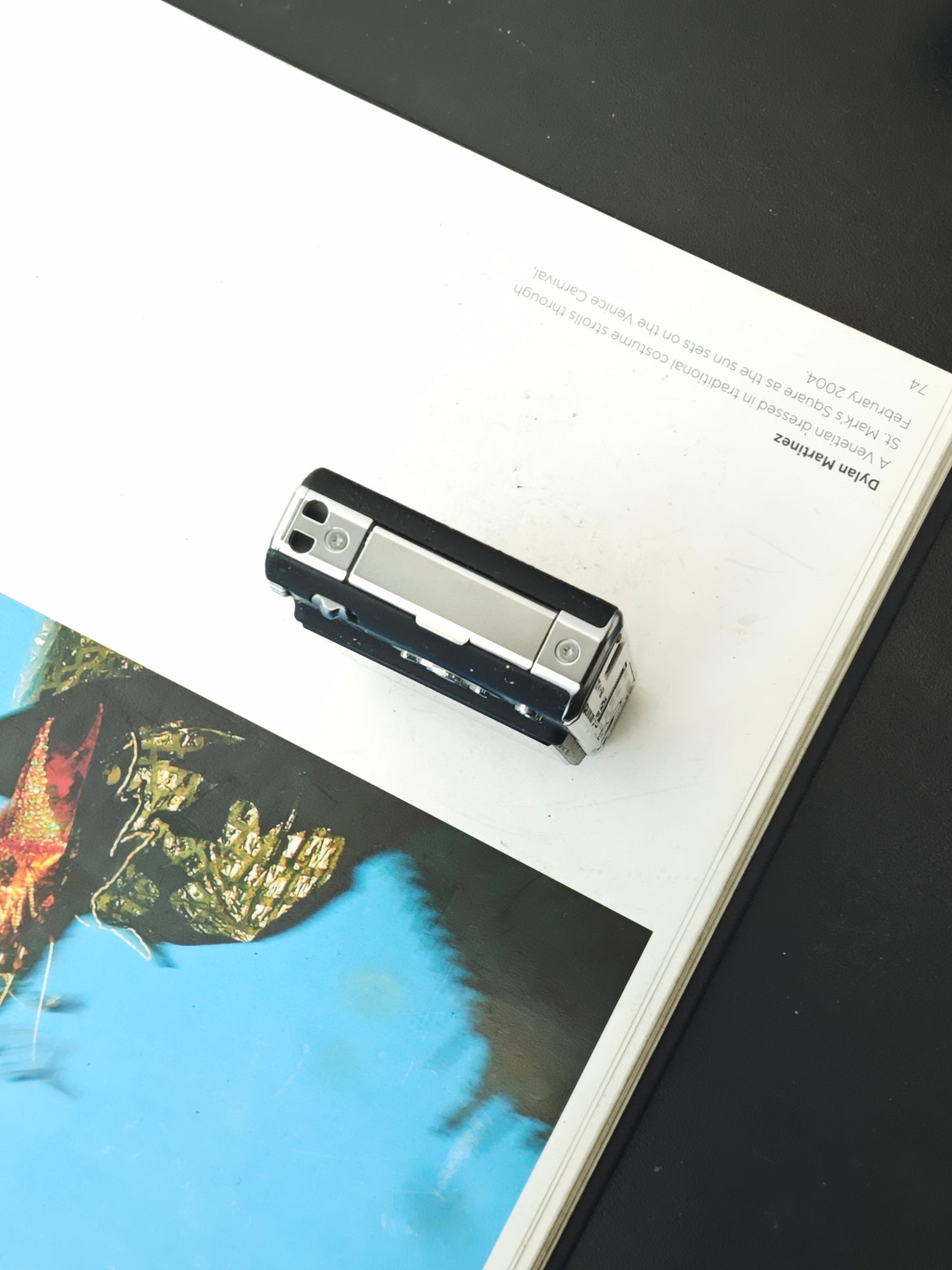 Used Panasonic Lumix DMC-FX35 black Digital Camera [JPN only, No charger]