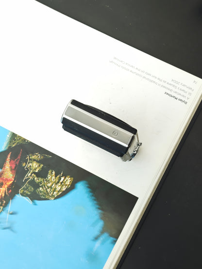 Used Panasonic Lumix DMC-FX35 black Digital Camera [JPN only, No charger]