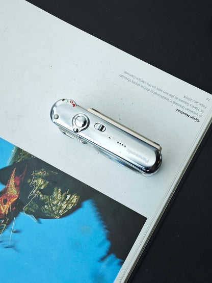 Used Panasonic Lumix DMC FX-07 gold Digital Camera [No charger]