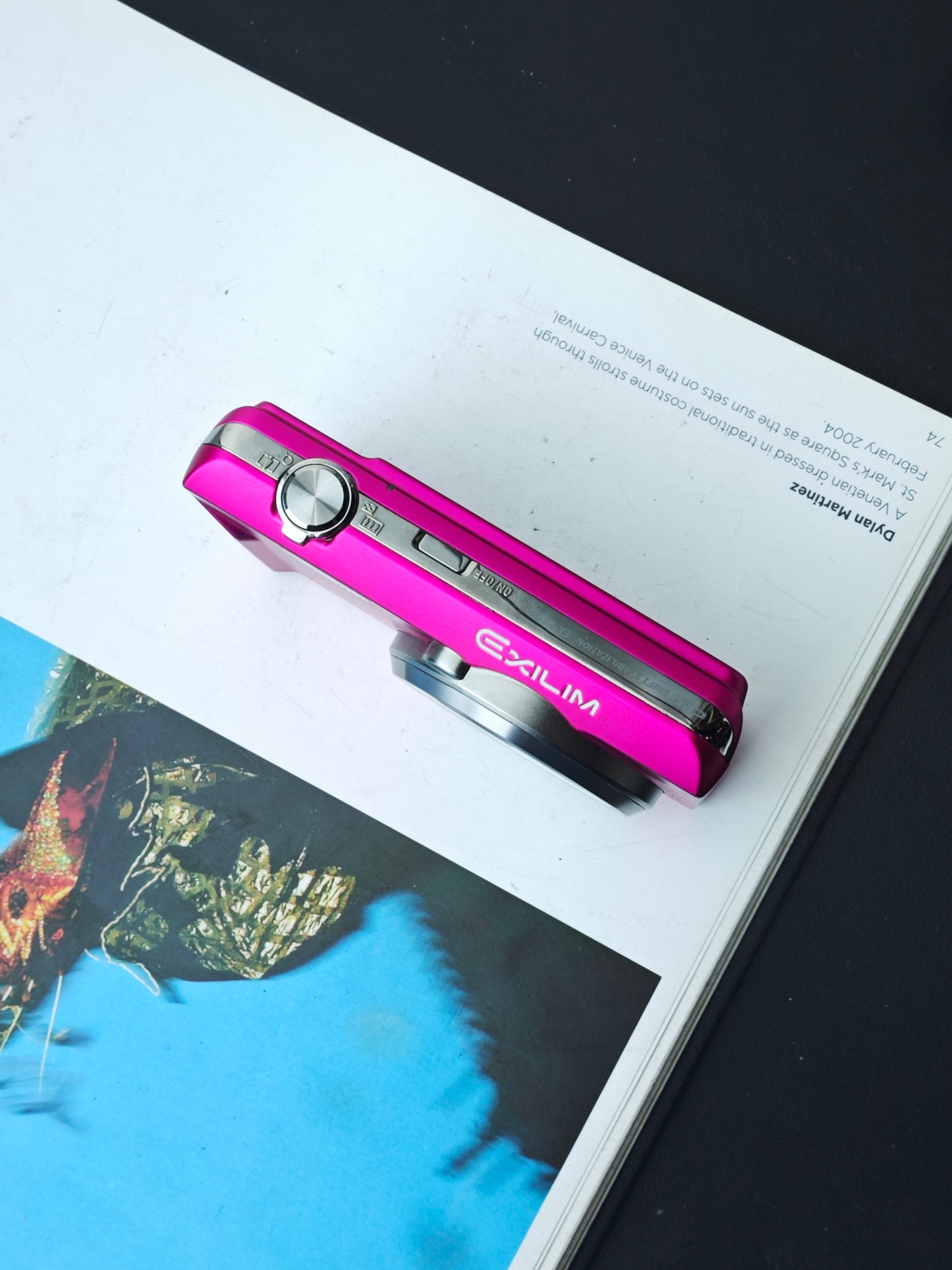 Used Casio EXILIM EX-ZS150 pink Digital Camera [No charger]