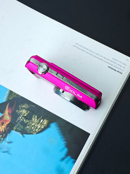 Used Casio EXILIM EX-ZS150 pink Digital Camera [No charger]