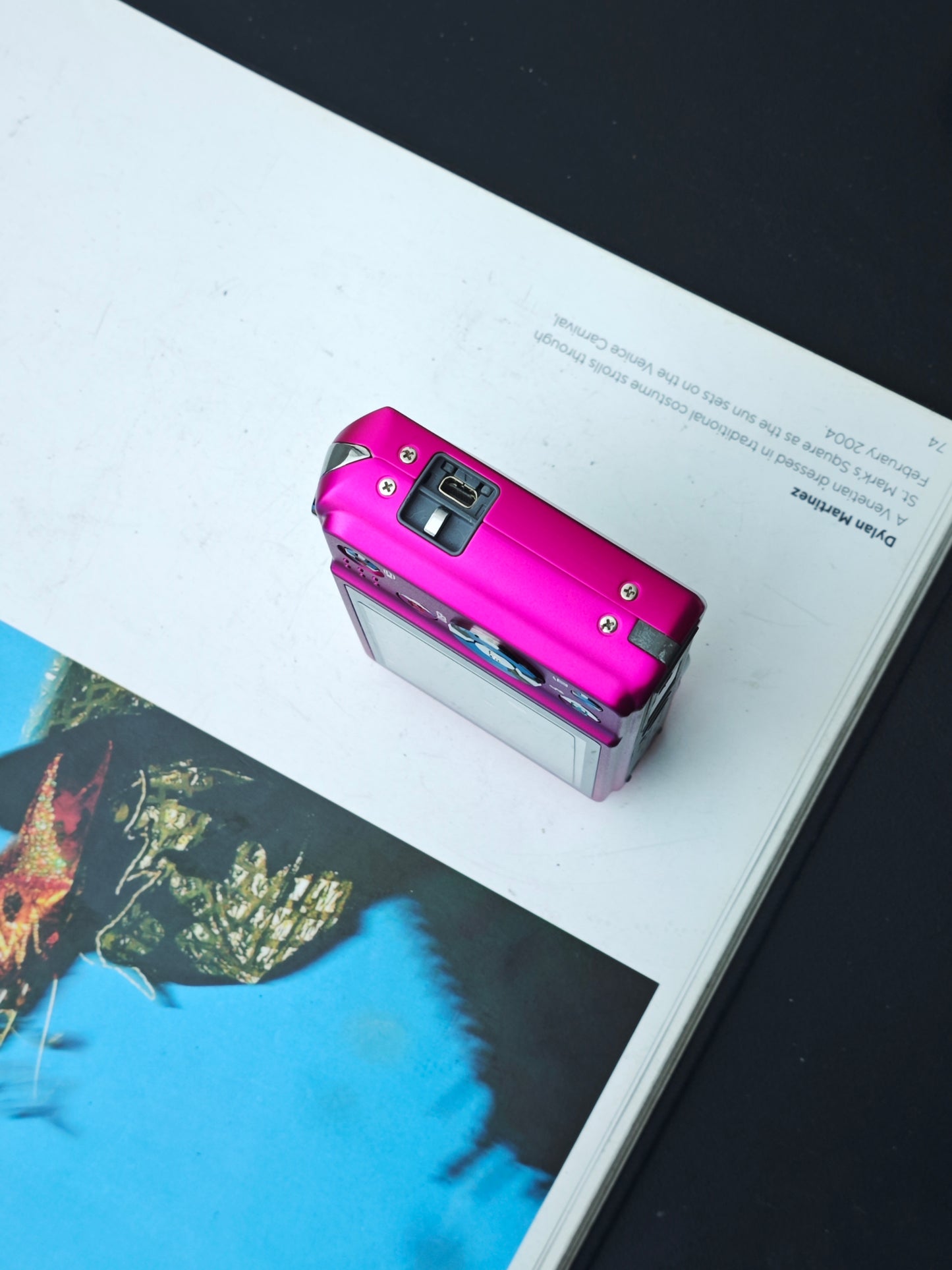 Used Casio EXILIM EX-ZS150 pink Digital Camera [No charger]