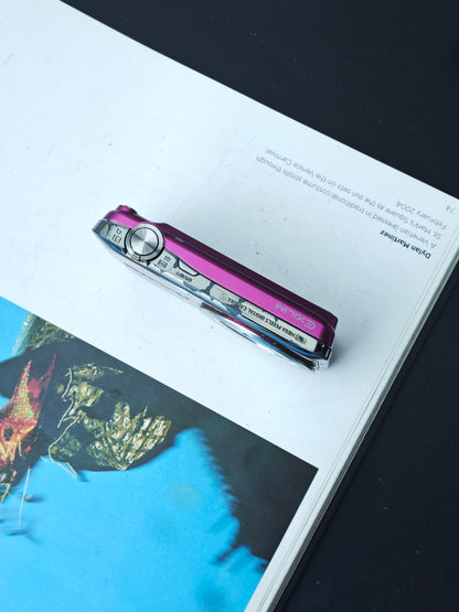 Used Casio EXILIM EX-Z1 purple Digital Camera [No charger]