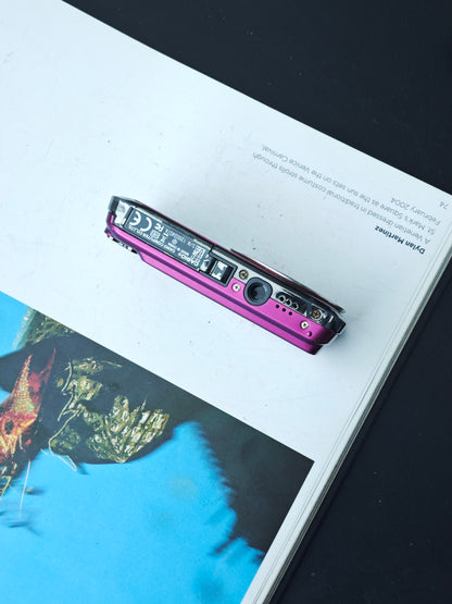 Used Casio EXILIM EX-Z1 purple Digital Camera [No charger]