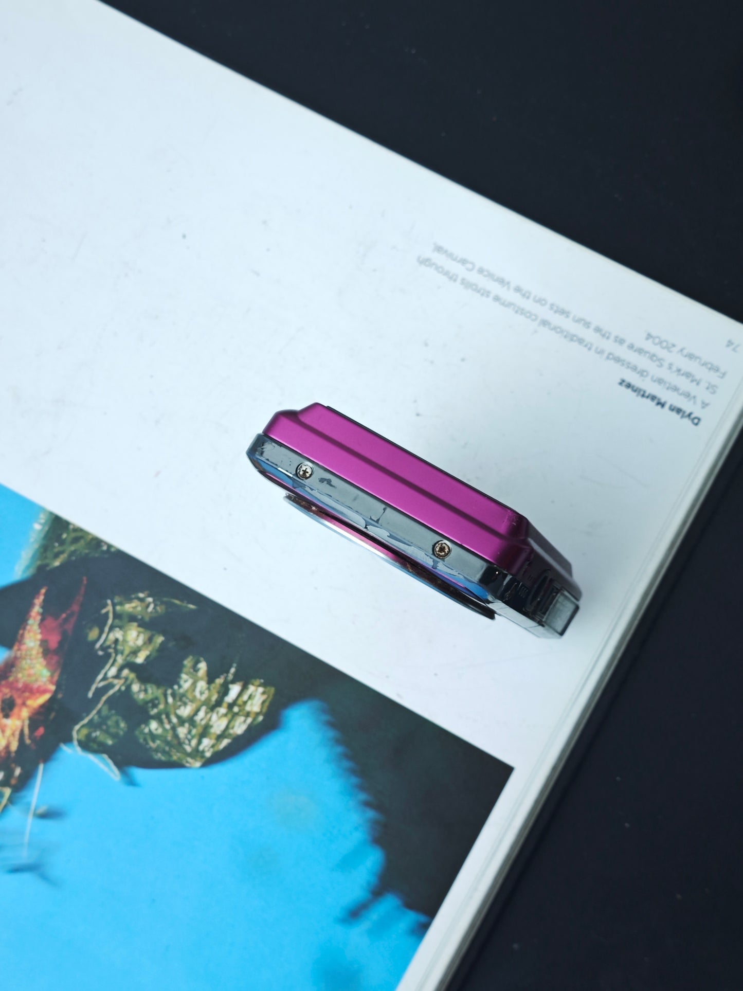 Used Casio EXILIM EX-Z1 purple Digital Camera [No charger]