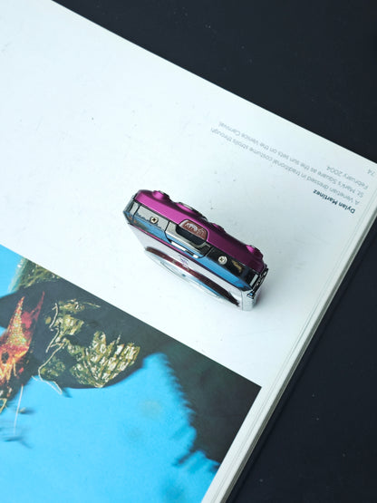 Used Casio EXILIM EX-Z1 purple Digital Camera [No charger]