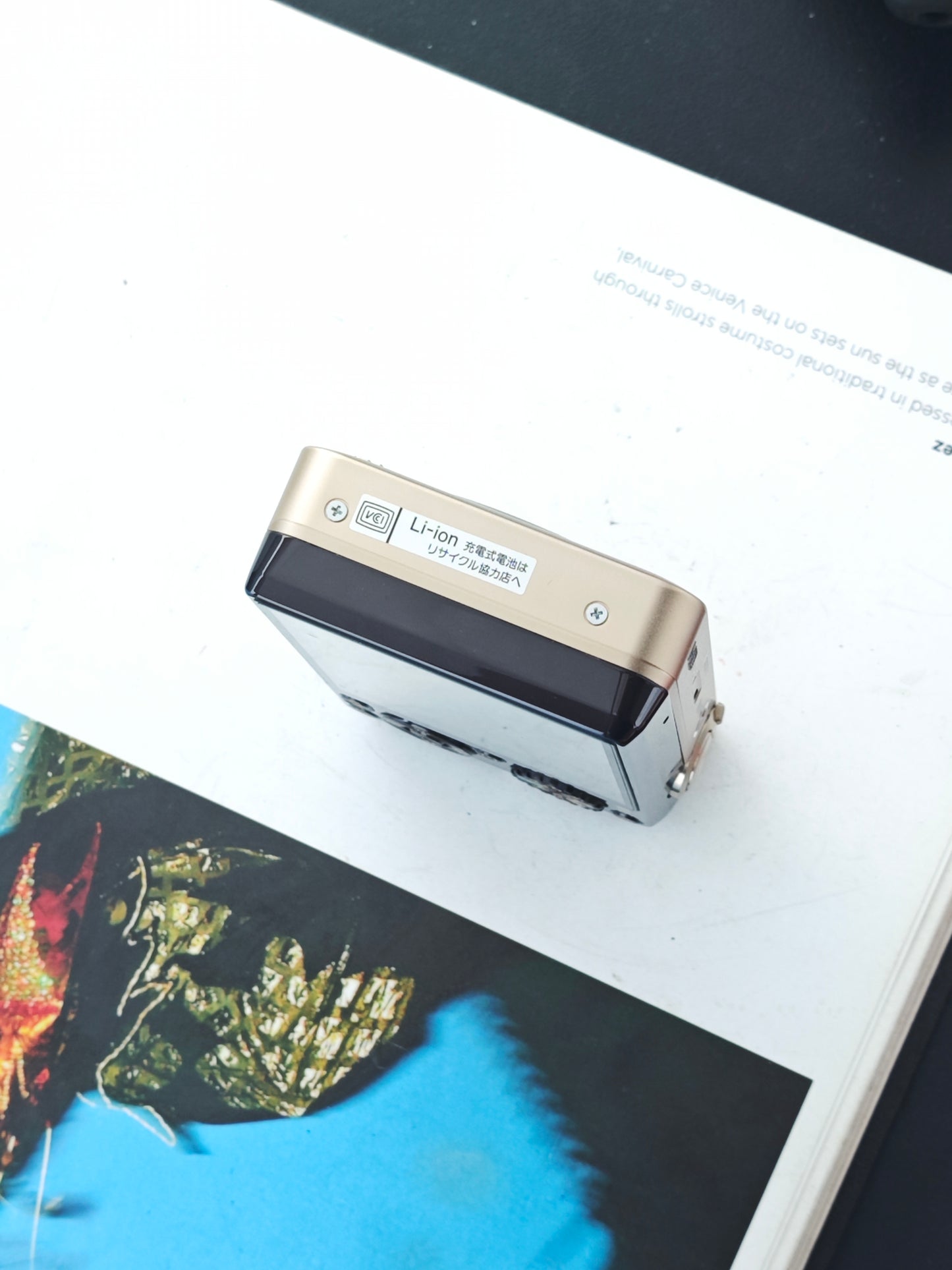 Used Sony Cyber-Shot DSC-WX5 gold Digital Camera [JPN only, with box]