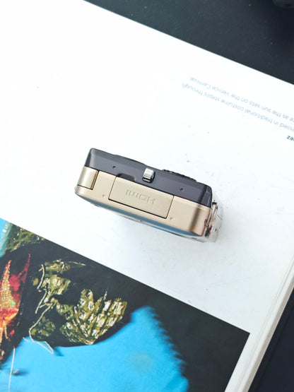 Used Sony Cyber-Shot DSC-WX5 gold Digital Camera [JPN only, with box]