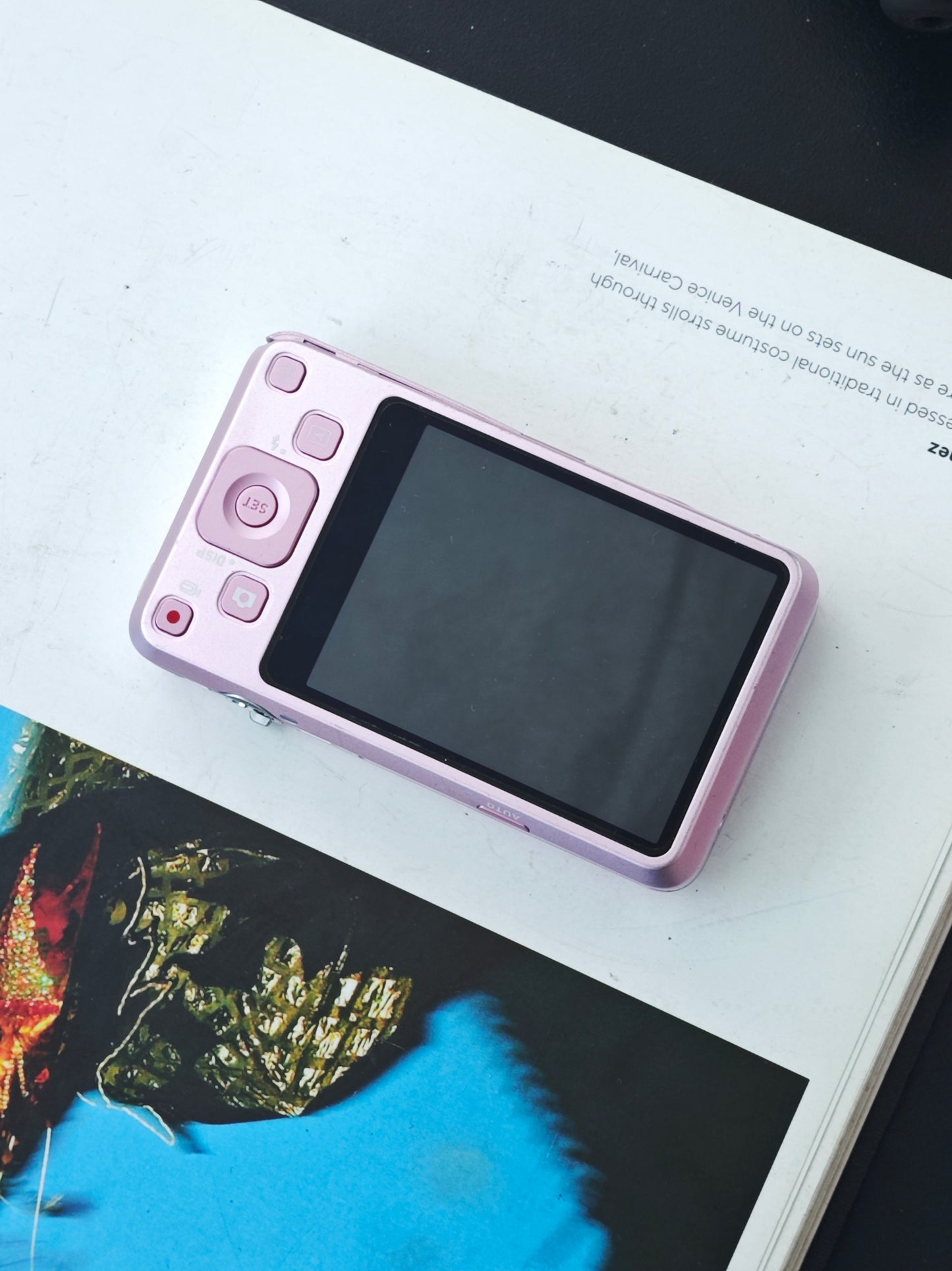 Used Casio EXILIM EX-Z800 pink Digital Camera [No charger] #13019283A