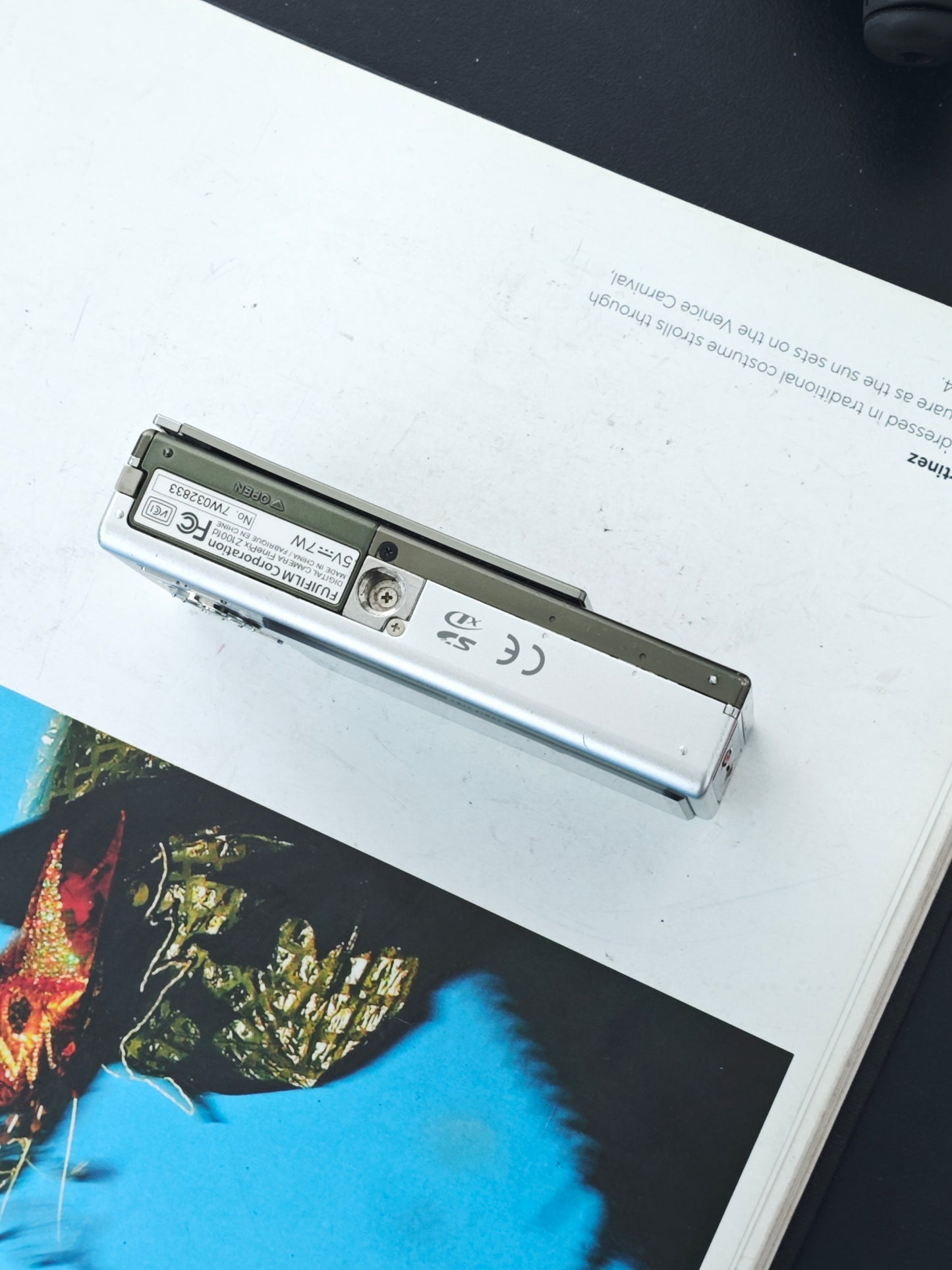 Used Fujifilm FinePix Z100 fd grey Digital Camera